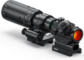 Feyachi M57 1.5X - 5X Magnifier Combo Kit with RS-23 Red Dot Sight, 1 x 22mm Red Dot Scope & Magnifier Built-in Flip Mount Combo feyachi Default Title Default Title-