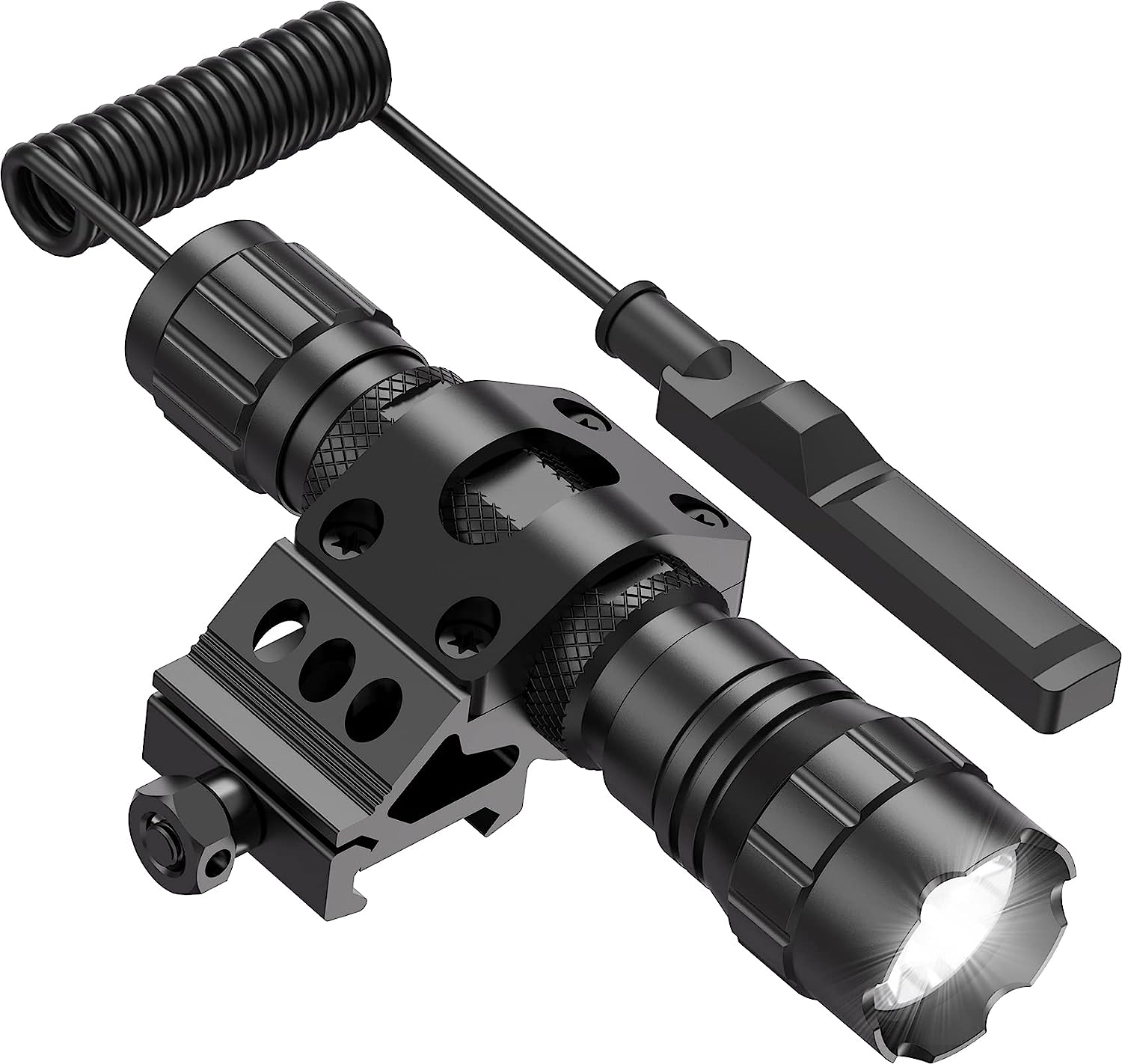 Feyachi FL11-MB Tactical Flashlight - 1200 Lumen Picatinny Mount