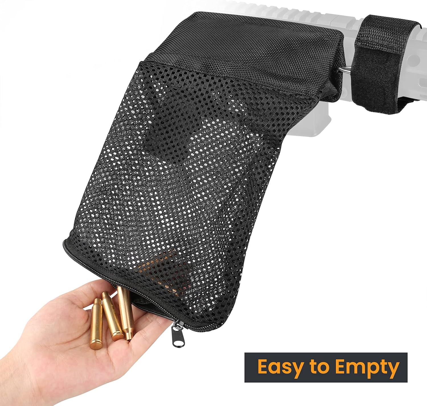 Feyachi SC55 Nickel Brass Shell Catcher for Rifle Range Shooting