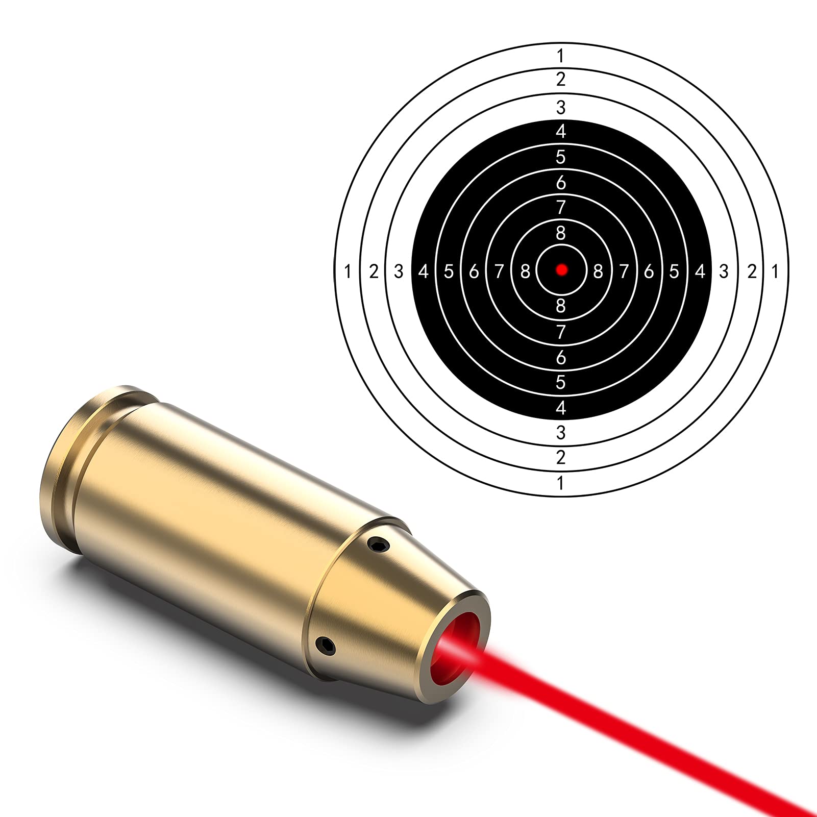 Feyachi BS30 Laser Bore Sight - 9mm Red Dot