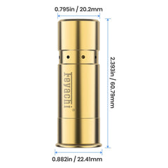 Feyachi BS39 Bore Sight - 12 Gauge Laser Boresighter
