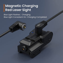 Feyachi LS32 Rechargeable Laser Sight - Red Dot for Rail