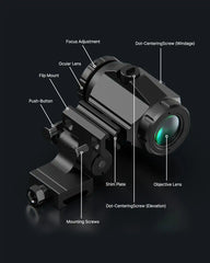 Feyachi M40&RS-30 Red Dot & Magnifier Combo - Reflex Sight Kit