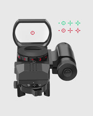 Feyachi RSL-18 Reflex Sight with Laser - 4 Reticle Integrated Laser