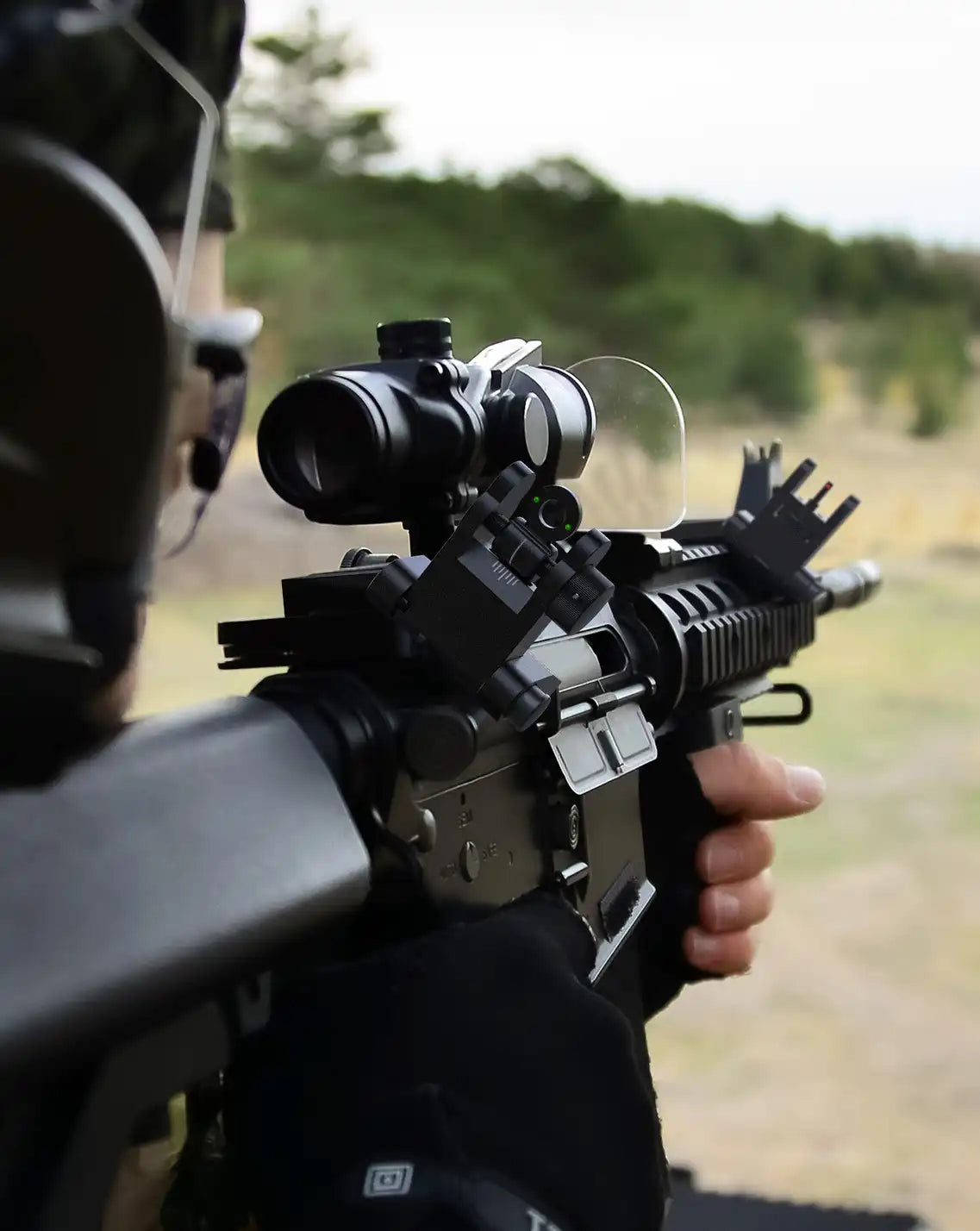 Feyachi S54 Offset Iron Sights - Rapid Transition Backup